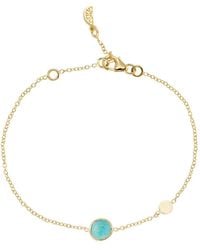Auree - Salina Amazonite & Disc Bracelet - Lyst