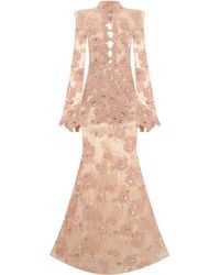 Tuba Ergin - Neutrals Lilian Maxi Dress - Lyst