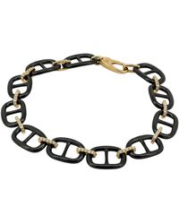 Artisan - 14K Ceramic & Diamond Anchor Link Bracelet - Lyst