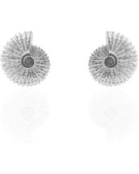 Lee Renee - Ammonite Earrings - Lyst