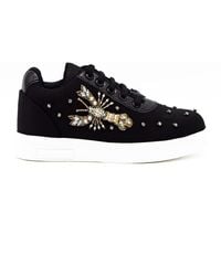 Rettrose - Kehlani Luxury Lycra Handmade Embellished Tennis Shoe - Lyst
