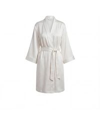 Vimissia - Bubble Silk Short Robe - Lyst