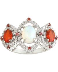 Artisan - Opal Ethiopian & Fire Opal Sapphire Diamond - Lyst