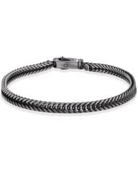 Altar™ Ornaments Co. - Volpe Bracelet Sterling Gunmetal Fox Chain Bracelet – Altar - Lyst