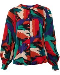 Louche - Orlan Hofmann Print Long Sleeve Blouse - Lyst