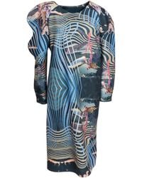 ARTISTA - Lumina Oversized Midi Dress - Lyst