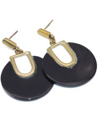 Lala Salama - Bahari Resin Hoops - Lyst