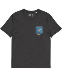 Anchor and Crew - Heather Think Ocean Turtle Love The Planet Organic Cotton T-Shirt - Lyst