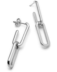 With Love Darling - Mia Two Link Earrings - Lyst