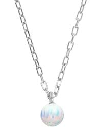 Ora Pearls - Opia Ice Opal Chain Pendant - Lyst