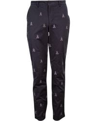 lords of harlech - Charles Rockskull Embroidery Pants - Lyst