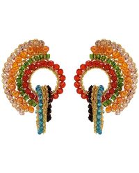 Lavish by Tricia Milaneze - Multi & Sophia Handmade Crochet Earrings - Lyst