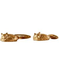Lee Renee - Fox Cufflinks – Sleeping - Lyst