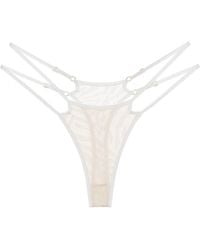 Perilla Lingerie - Kylie Straps Thong Off - Lyst