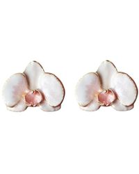Agora Jewellery - Orchid Earrings - Lyst
