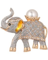 Hzmer Jewelry - Airawat Pearl Brooch - Lyst