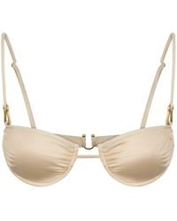Bianca Resortwear - Neutrals Gala Bikini Top - Lyst