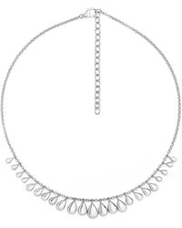 Lucy Quartermaine - Solid Sterling Multi Tear Choker Style Necklace - Lyst