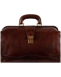 Time Resistance - Small Leather Doctor Bag For - Lyst