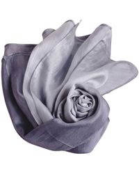 Silk and Bears - Ombre Silk Scarf – Hand-Dyed Mulberry Silk Shawl, Lightweight Elegant Wrap - Lyst
