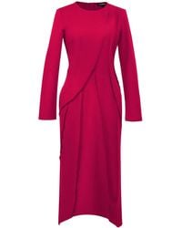 Smart and Joy - Asymmetric Structural Lines Dress - Lyst