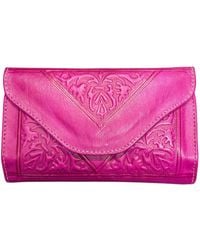 Berber Leather - Small Leather Tri-Fold Purse - Lyst