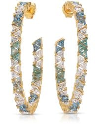 Native Gem - Maré Hoop Earrings - Lyst