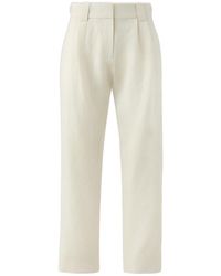 Elune Mode - Soft Band Pants _ Warm Ivory - Lyst