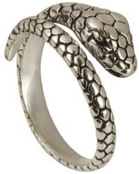 The Jewellery Store London - Adjustable Snake Ring - Lyst