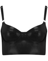 Elissa Poppy - Latex Full Cup Bra - Lyst