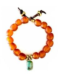 Persia Dona Jewelry - Amber Glass Bracelet - Lyst