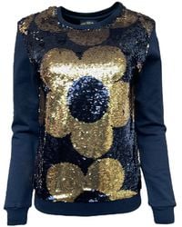 Any Old Iron - Golden Quant Reversible Sequin Sweatshirt - Lyst