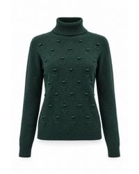 James Lakeland - Floral Roll Neck Jumper - Lyst