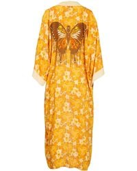 Henelle - Neutrals Laurel Canyon Kimono - Lyst