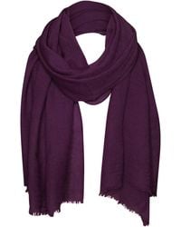 Alie Street London - Aurielle Silk Wool Scarf Imperial - Lyst