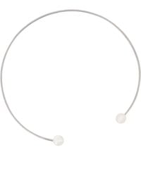 Silver Moon - Sterling Necklace With Pearls - Lyst