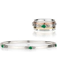 Charlotte's Web Jewellery - Amara Bliss Spinning Ring & Bangle Gift Set - Lyst