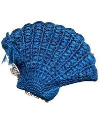 Zanatany Concepts - Shell Raffia Bag - Lyst