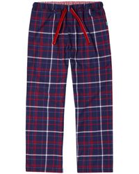 Lounge - Soft, Breathable Organic Brushed Cotton Loungewear Trousers - Lyst