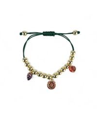 By Virgo - Pomona-Plated Fruit Charm Bracelet - Lyst