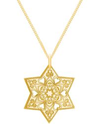 CarterGore - Small Mandala Star Pendant Necklace - Lyst