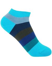 Peper Harow - Made in England - Block Stripe Trainer Socks Bundle - Lyst