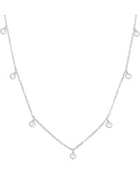 KAMARIA - Dew Drops Crystal Choker Layering Necklace - Lyst