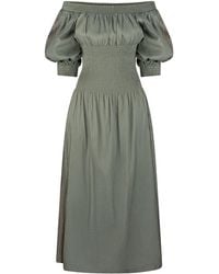 Dref - Sydney Linen Dress - Lyst