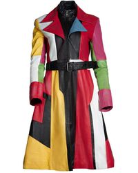 Zasta Studio - The Mischievous Leather Trench Coat - Lyst