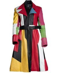 Zasta Studio - The Mischievous Italian Leather Trench Coat - Lyst