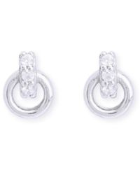 Inari Jewellery - Halo Flatback Earrings - Lyst