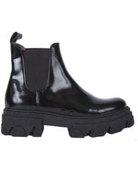 Urbnkicks - Chelsea Shinny Boots - Lyst