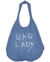 Love and Nostalgia - Bag Lady Denim Bag - Lyst