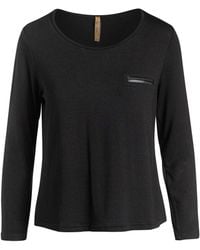 Conquista - Jersey Pocket Detail Top - Lyst